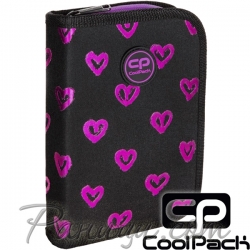 Cool Pack Clipper Ученически несесер Electra Hearts D076334